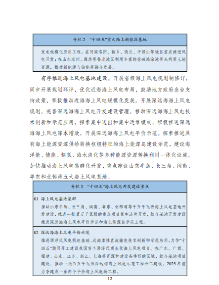 發(fā)改委、能源局等九部委聯(lián)合印發(fā)發(fā)布“十四五”可再生能源規(guī)劃！