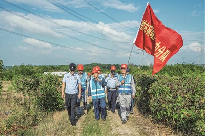 安徽首支電力義警隊(duì)伍正式成立